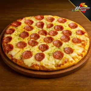 Piza de Salami y Queso