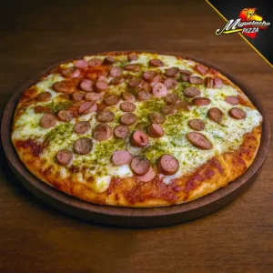 Pizza de Chorizo Ahumado y Queso