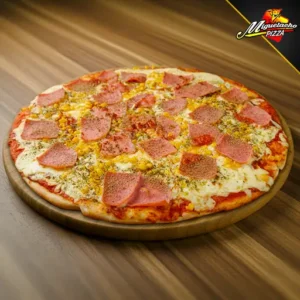 Pizza de Choclo, Jamón y Queso Mozzarella