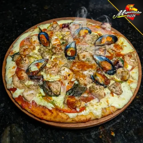 22 Mariscos Pizza de Mariscos