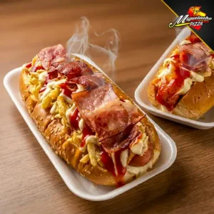 Hot Dog con tocino