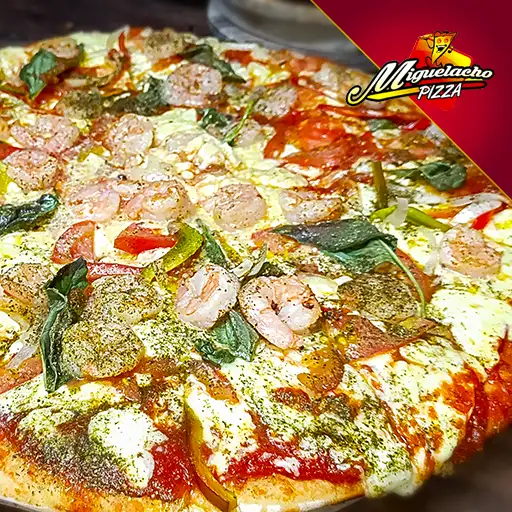 Pizza de Camarón