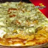 Pizza de Pollo con Champiñones y Queso