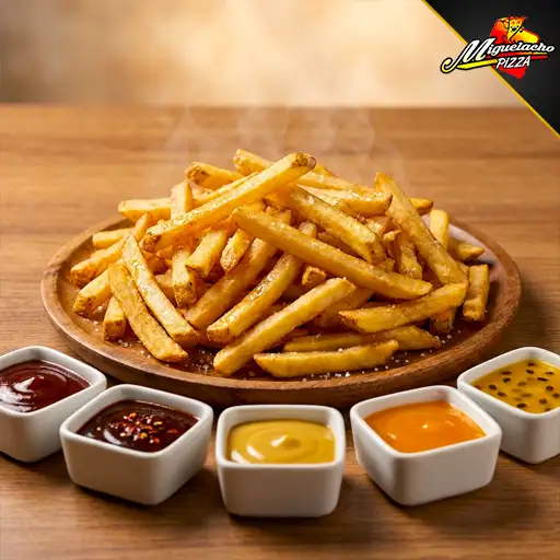 Porción de papas fritas